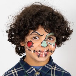 Grim&#39;tout - Teatersminke - 4 farveblyanter - BOOH Nature by Grimtout