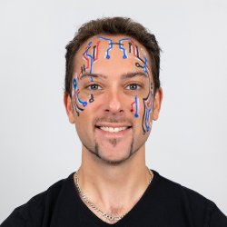 Grim&#39;tout - Teatersminke - 6 farveblyanter - WOW Nature by Grimtout