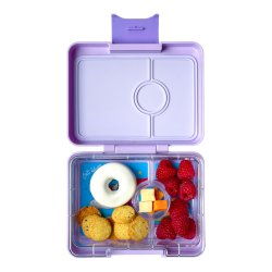 Yumbox - Snack Madkasse m. 3 rum - Lavande Purple/Unicorn