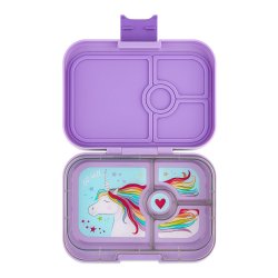 Yumbox - Panino Madkasse m. 4 rum - Lavande Purple/Unicorn
