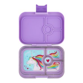 Yumbox - Panino Madkasse m. 4 rum - Lavande Purple/Unicorn