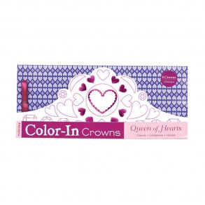 Mudpuppy - Sæt med 8 farv selv hatte & kroner - dronning