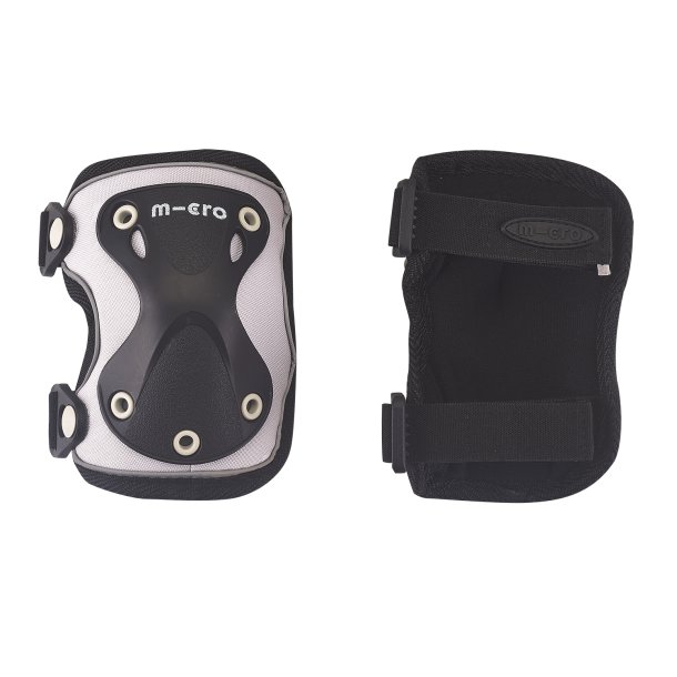 Micro - Kn&#230;- og Albuebeskyttere - Reflective Black M
