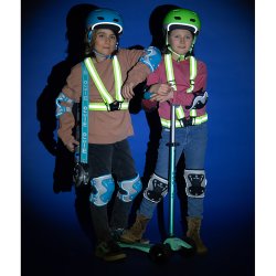 Micro - Kn&#230;- og Albuebeskyttere - Reflective Black M