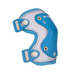 Micro - Kn&#230;- og Albuebeskyttere - Reflective Blue S