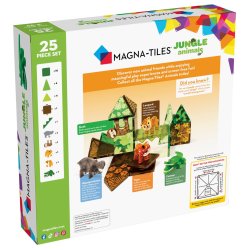 Magna-Tiles - Jungledyr 25 stk