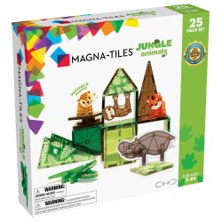 Magna-Tiles - Jungledyr 25 stk