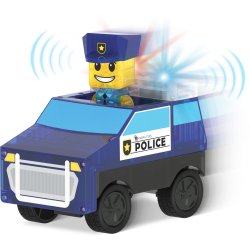 Magna-Tiles - Politistation 35 stk