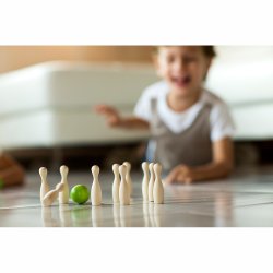 milaniwood - Tr&#230;spil - Gr&#248;n minibowling