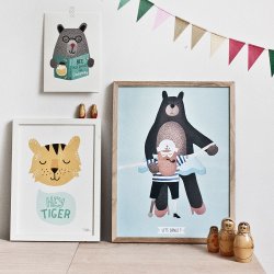 Michelle Carlslund - Plakat - 30 x 40 cm - Skal vi danse