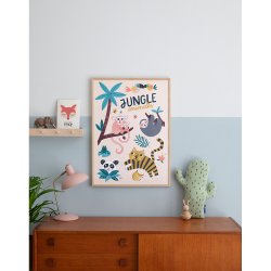 Michelle Carlslund - Plakat - 50 x 70 cm - Jungle animals