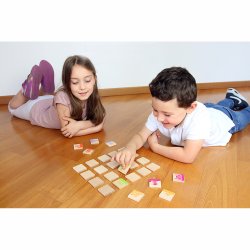 milaniwood - Tr&#230;spil - 2-i-1 spil verden rundt