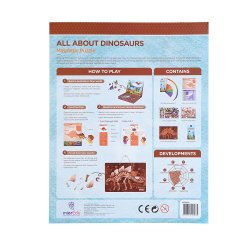mierEdu - Magnetisk leges&#230;t - All About Dinosaurs (engelsk)