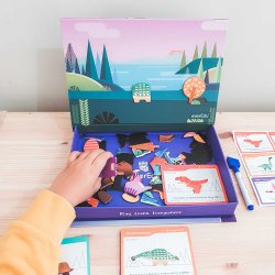 mierEdu - Magnetisk leges&#230;t - Dinosaurer