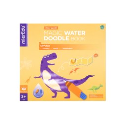 mierEdu - Mal med vand malebog - Dinosaurer