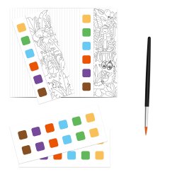 mierEdu - Vandfarve maleh&#230;fte - Dyrevenner