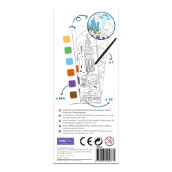 mierEdu - Vandfarve maleh&#230;fte - Globetrotter