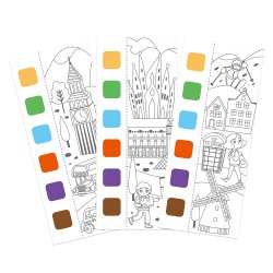 mierEdu - Vandfarve maleh&#230;fte - Globetrotter