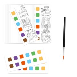 mierEdu - Vandfarve maleh&#230;fte - Globetrotter