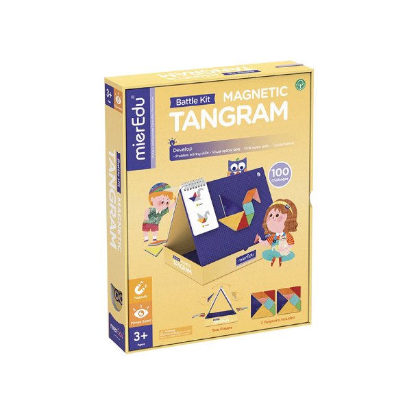 mierEdu - Spil - Magnetisk Tangram - Duel s&#230;t
