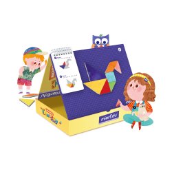 mierEdu - Spil - Magnetisk Tangram - Duel sæt