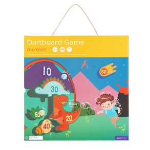 mierEdu - Dartspil med 6 bolde - Dinosaur