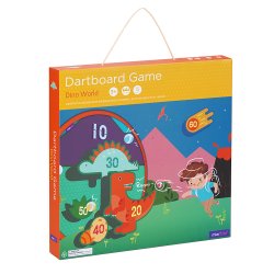 mierEdu - Dartspil med 6 bolde - Dinosaur