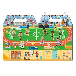 mierEdu - Magnetisk legesæt - Mit stadion
