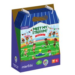 mierEdu - Magnetisk legesæt - Mit stadion