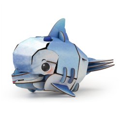 mierEdu - 3D puslespil med lyd - Delfin