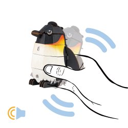 mierEdu - 3D puslespil med lyd - Pingvin