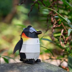 mierEdu - 3D puslespil med lyd - Pingvin