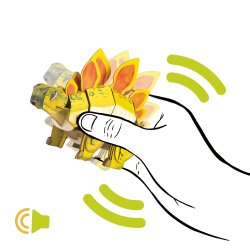 mierEdu - 3D puslespil med lyd - Stegosaurus