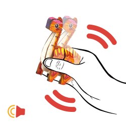 mierEdu - 3D puslespil med lyd - Brachiosaurus