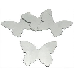 RoomMates - Wallstickers - Spejl - 4 stk. Sm&#229; sommerfugle