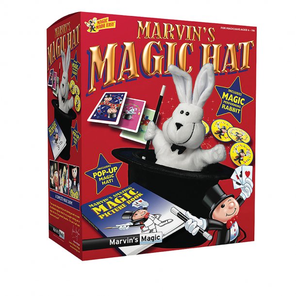 Marvins Magic - Marvins magiske kanin og h&#248;j hat