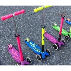 Micro - Maxi Deluxe Foldbar LED - Neon Canary Yellow