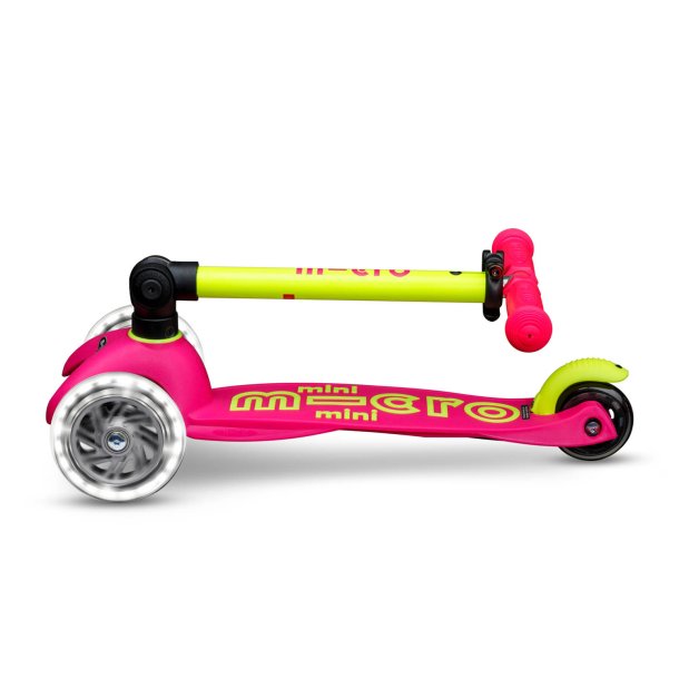 Micro - Mini Deluxe Foldbar LED - Neon Flamingo Yellow