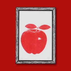Marke Newton - A3 Print - Red Apple