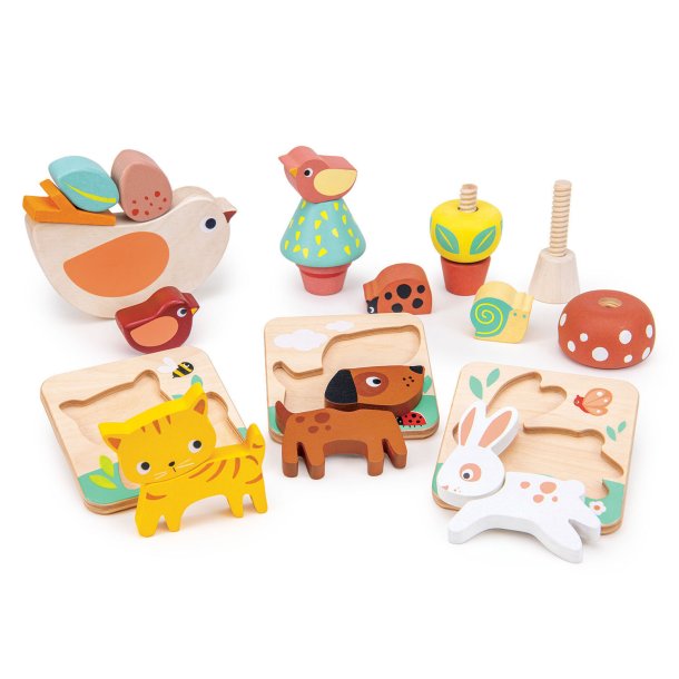 Mentari - Puslespil s&#230;t - Havetema