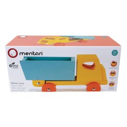 Mentari - Gul lastbil med vippelad
