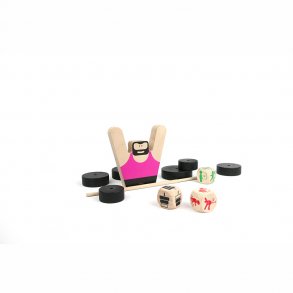 milaniwood - Balancespil - Bodybuilder i træ