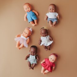 Miniland - Dukke - Pige - 21 cm