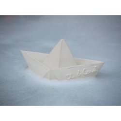 Oli &amp; Carol - Origami B&#229;d - Hvid
