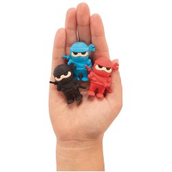 OOLY - Viskel&#230;der 3 stk - Ninja