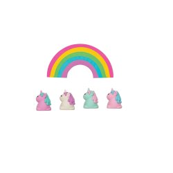 OOLY - Viskel&#230;der med duft 5 stk - Unique Unicorns Strawberry