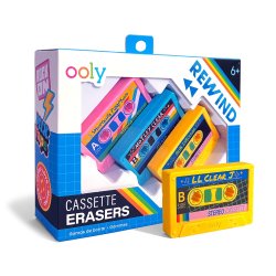 OOLY - Viskelæder 3 stk - Rewind Cassette