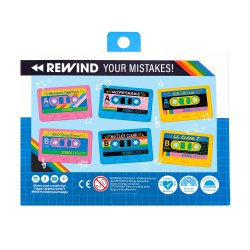 OOLY - Viskelæder 3 stk - Rewind Cassette