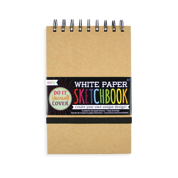OOLY - Skitseblok - DIY - Hvid 13x19 cm