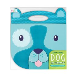 OOLY - Skitseblok - Carry Along Hund 23x18 cm